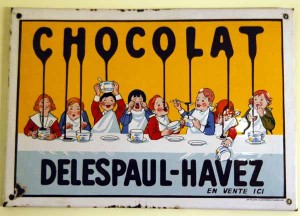 Chocolat Delespaul-Havez - Emaillerie Alsacienne Strasbourg