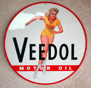 Veedol Motoröl, Belgien, 50er Jahre 