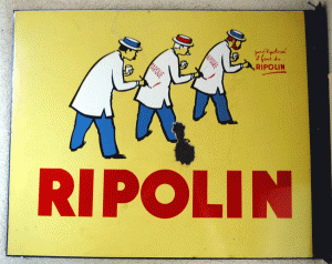 RIPOLIN - Farben, Belgien - 50er Jahre