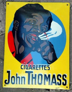 Cigarettes John Thomass, gelb, 1928