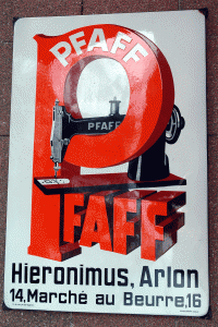 PFAFF - Nähmaschinen - 1934 - Arlon (Belgien)