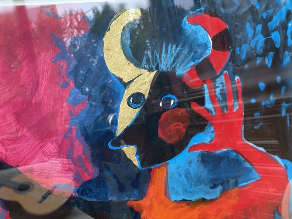 Original Gemälde von Rosina WACHTMEISTER aus 'Die Zauberflöte' von