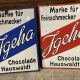 Igeha Emailschilder: Hauswaldt-Chokolade (ca. 1910) im Doppelpack