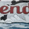 Kendall, Lille (Frankreich): Seltenes Emailschild um 1920 - Brauereianlagen, Kühlanlagen, Bier