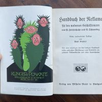 Handbuch der Reklame - Ca. 1915, 3. Auflage des Klassikers