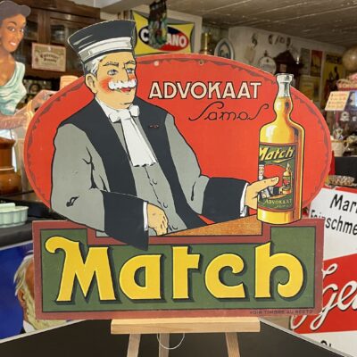 Match - Advokaat Samos, wenn der Anwalt für Eierlikör wirbt (um 1930)