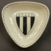 CS Stade Dudelange - Aschenteller / Wandteller um 1950 aus Keramik