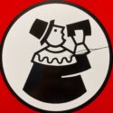 Sinner Bier (Da lob ich mir ein ...), altes Emailschild in nahezu neuwertigem Zustand