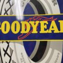 GOODYEAR - Ausleger, schweres Emailschild um 1930 in tollem Zustand!