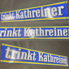 Kathreiner, Trinkt - Emailschild um 1935, Boos & Hahn, in schöner Erhaltung