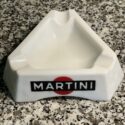 MARTINI - Aschenteller aus Opal-Glas, hergestellt bei OPALEX (Frankreich), 1960er Jahre