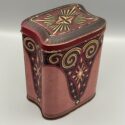 Uralte Jugendstil-Blechdose, um 1890-1900. Für Kaffee, Tee, Kakao ... Keine Marke.
