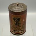 Kakao Suchard - Seltene, kleine Blechdose mit Bernhardiner und Schokoladentafel, um 1910