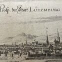 Seltener Kupferstich: "Prosp. der Stadt Lüzemburg", Matheus MERIAN, 1659 (Luxemburg, Lëtzebuerg, Luxembourg)