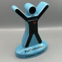 Kaffeekasse - OLMETEC - Reklamefigur, Spardose, mit Schlüssel, Keramik um 1980
