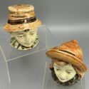 Junge und Mädchen (II) - Antike Figuren, Keramik-Spardosen, Tschechien 1920er Jahre