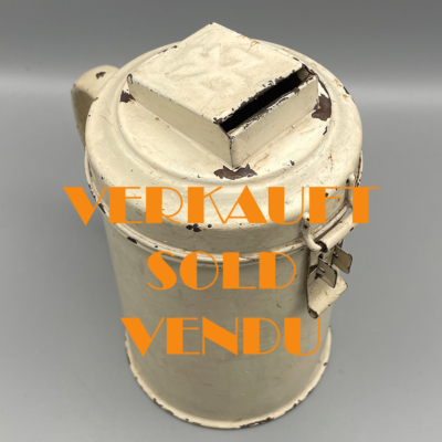 Sammeldose Winterhilfswerk der NSV, Boden geprägt Lx (Luxemburg), sehr selten!