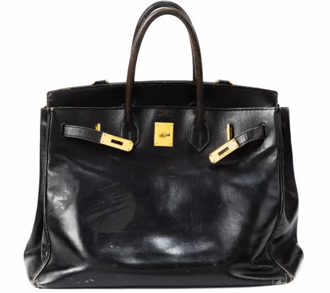 Mit rund 8,6 Millionen Euro die nun wohl teuerste Handtasche der Welt: Ein eigens gefertigter Prototyp des legendären "Birkin-Bag" (Fotos: Sotheby's)