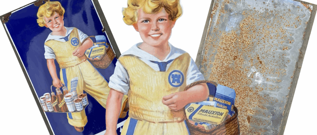 Mauxion: Schokoschild-Klassiker in Zustand 2