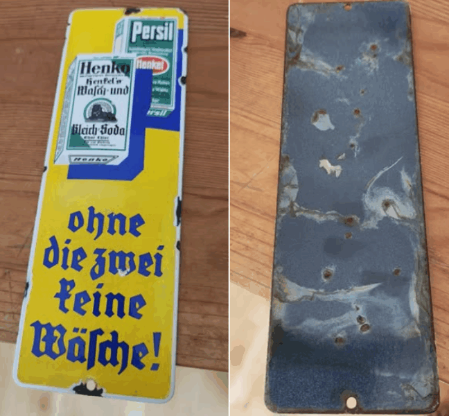 Bekannte Fälschungen von Emailschildern (II) – Bild 27