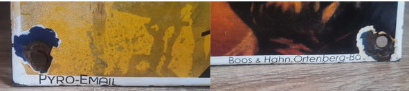 Bekannte Fälschungen von Emailschildern (II) – Bild 24