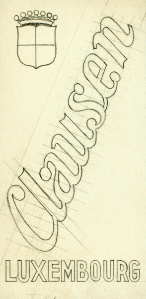 CLAUSEN: Seltenes Brauereischild aus Luxemburg bei “Bares für Rares” – Bild 7