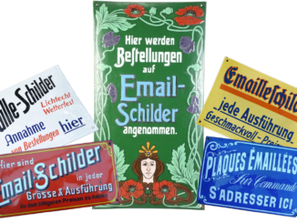 Emailschilder für Emailschilder: Reklame in eigener Sache
