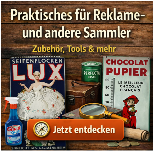 Sammlerbedarf: Praktische Helfer für Schilder- und andere Sammler