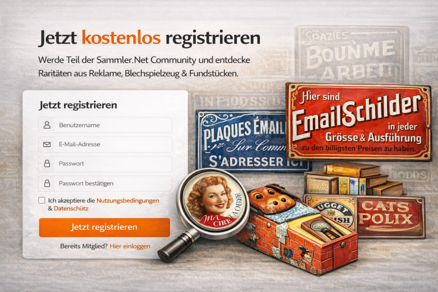 Mach mit in der Sammler.Net-Community!