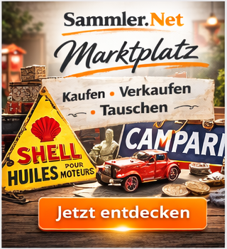 Emailschild, Blechschild, sonstige Alte Reklame oder andere Raritäten: Du suchst ein bestimmtes Stück, möchtest Dich von was trennen oder hast ein Teil doppelt, das einem anderen fehlt? Der Marktplatz ist der kostenlose Treffpunkt zum Kaufen, Verkaufen und Tauschen – von Sammlern für Sammler.