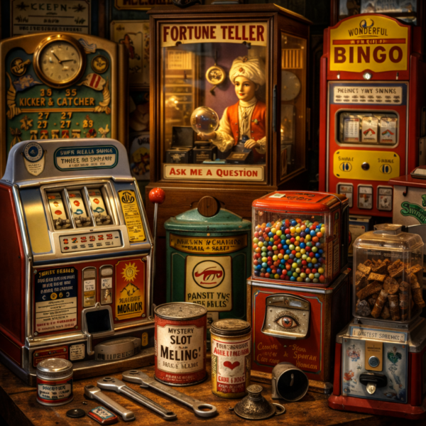 Nostalgische Spiel- und andere Automaten