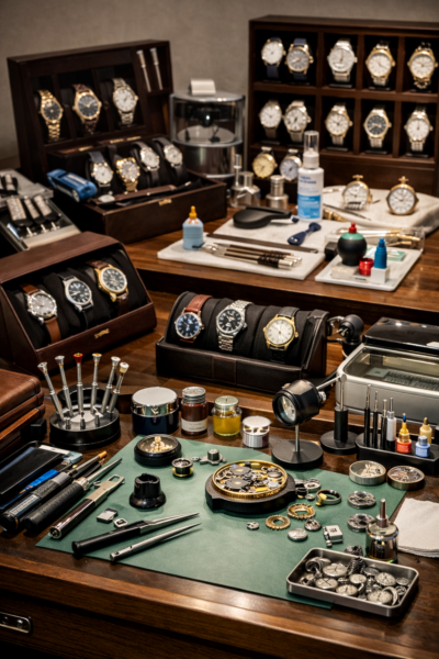 Hier gibt es alles, was man als Uhren-Liebhaber braucht