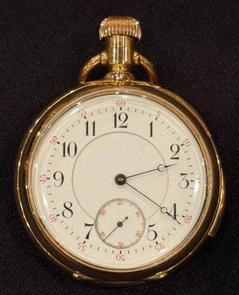 Erzielte im November 2025 anderthalb Millionen Pfund: Goldene Taschenuhr von Macy's Mitinhaber Isidor Straus