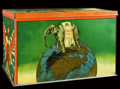 Verschiedene Blechdosen von Luigi Rossa aus Vericelli, ca. 1920 bis 1935 (Bilder: Wormser Classic Auctions)