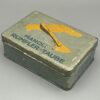 Alte Zigarettendose Manoli 'Rumpler-Taube', Blechdose, 25 Zigaretten
