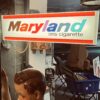 Maryland Ons Cigarette, Leuchtreklame mit Neonröhre, Luxemburg um 1970