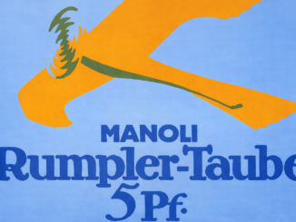 Die Rumpler Taube: Eine frühe Flugzeuglegende als Zigarettenreklame