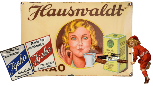 Wenn Sammler heute den Namen Hauswaldt hören, denken viele zunächst an seltene Emailschilder, prachtvolle Kakaodosen oder die Marke „Igeha“. Tatsächlich steckt hinter Hauswaldt jedoch weit mehr als nur attraktive Reklame.