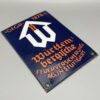 Altes Emailschild "Württembergische Feuerversicherung", Stuttgart