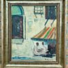 Max Hellberg (Schweden, 1907–1976), Ölgemälde auf Masonit, Orientalische Szene