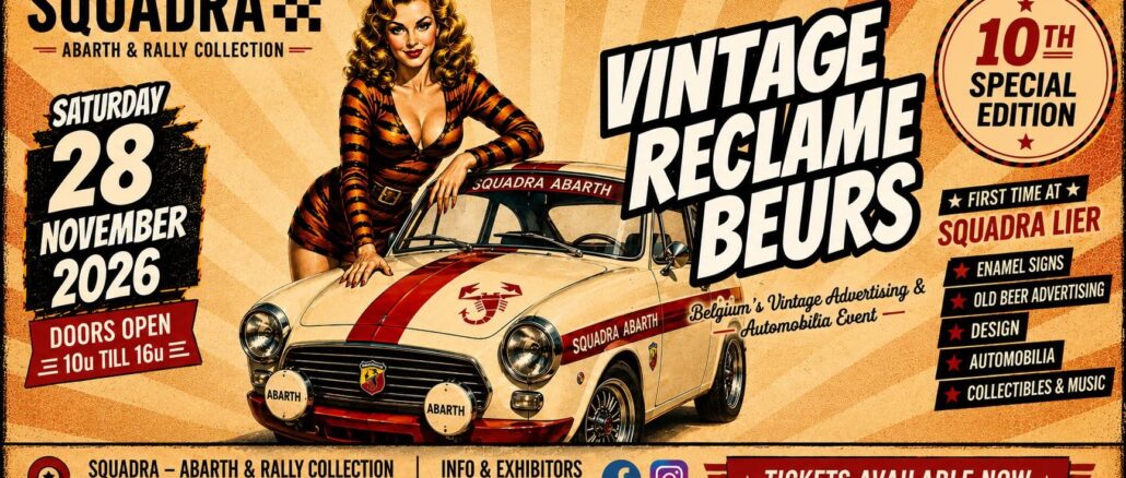 „Vintage Reclame Beurs“ feiert Jubiläum in neuer Umgebung
