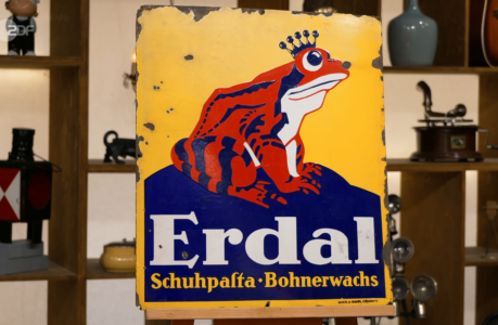 Erdal: Frühes Emailschild bei „Bares für Rares“ – Bild 2
