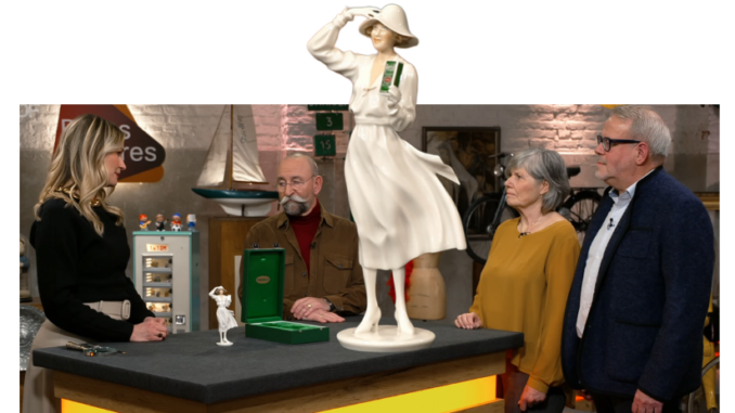 Seltene Porzellanfigur: Henkels „Weiße Dame“ sorgt bei „Bares für Rares“ für Bietergefecht – Bild 0