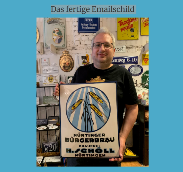 Stolz präsentiert Sammler Andreas Ottmayer das Endprodukt, Frucht  jahrelanger Recherche und präziser kunsthandwerklicher Arbeit.