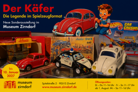 Der Käfer im Spielzeugformat: Neue Sonderausstellung im Museum Zirndorf