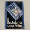 Hochdorfer Seifenflocken, Emailschild in Zustand 0. Pyro Email, um 1924.
