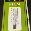 Film PERUTZ - Emailliertes Reklame-Thermometer, hergestellt bei Pyro Email, Boos & Hahn