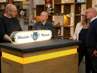 Leuchtreklame Rixe Fahrräder Mopeds Bares für Rares