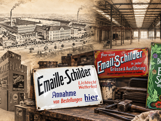 Deutsche Emaillierwerke: Hersteller alter Emailschilder im Überblick