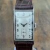 Vintage Delcona Art-Déco Armbanduhr – Silber 835 – Handaufzug – ca. 1930er